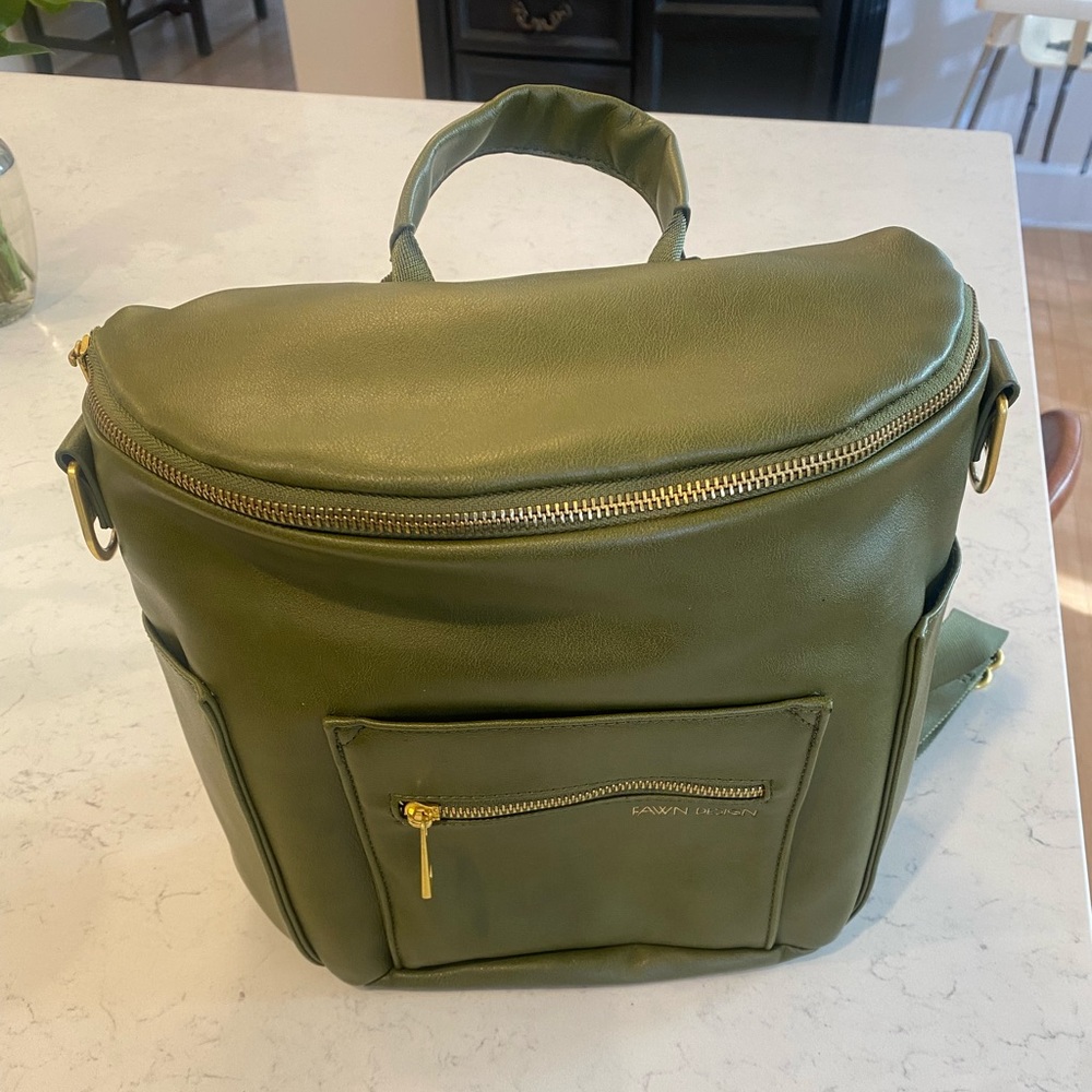 Fawn design diaper bag